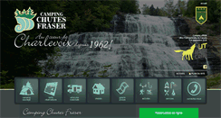 Desktop Screenshot of campingchutesfraser.com